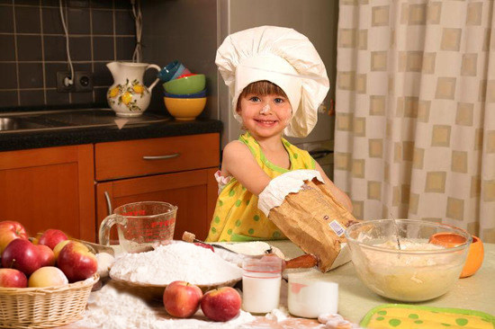 Детские развивающие игры на кухне